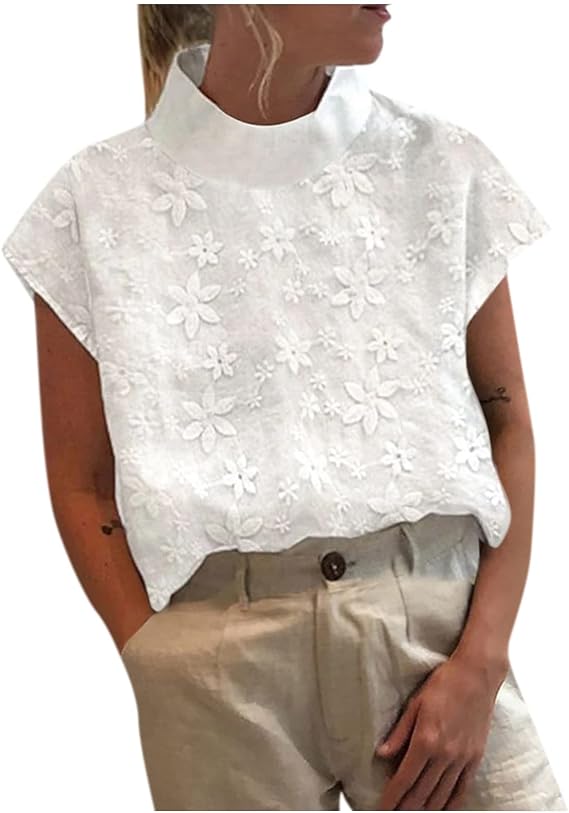 Verena™ Blumenstick-Bluse