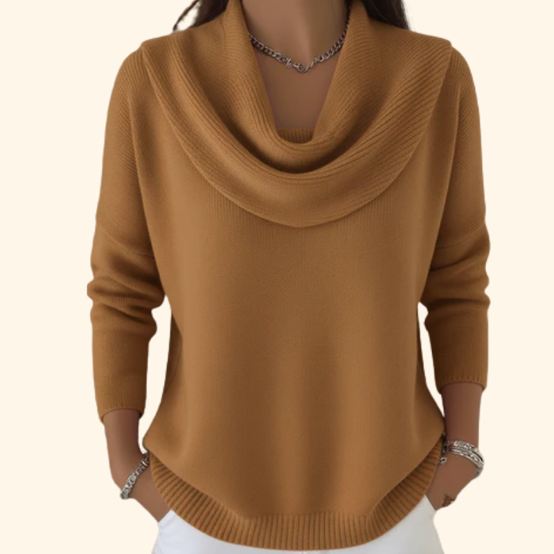 Emily™ Eleganter Pullover mit Kragen