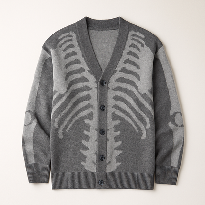 Liam™ Skelett-Cardigan