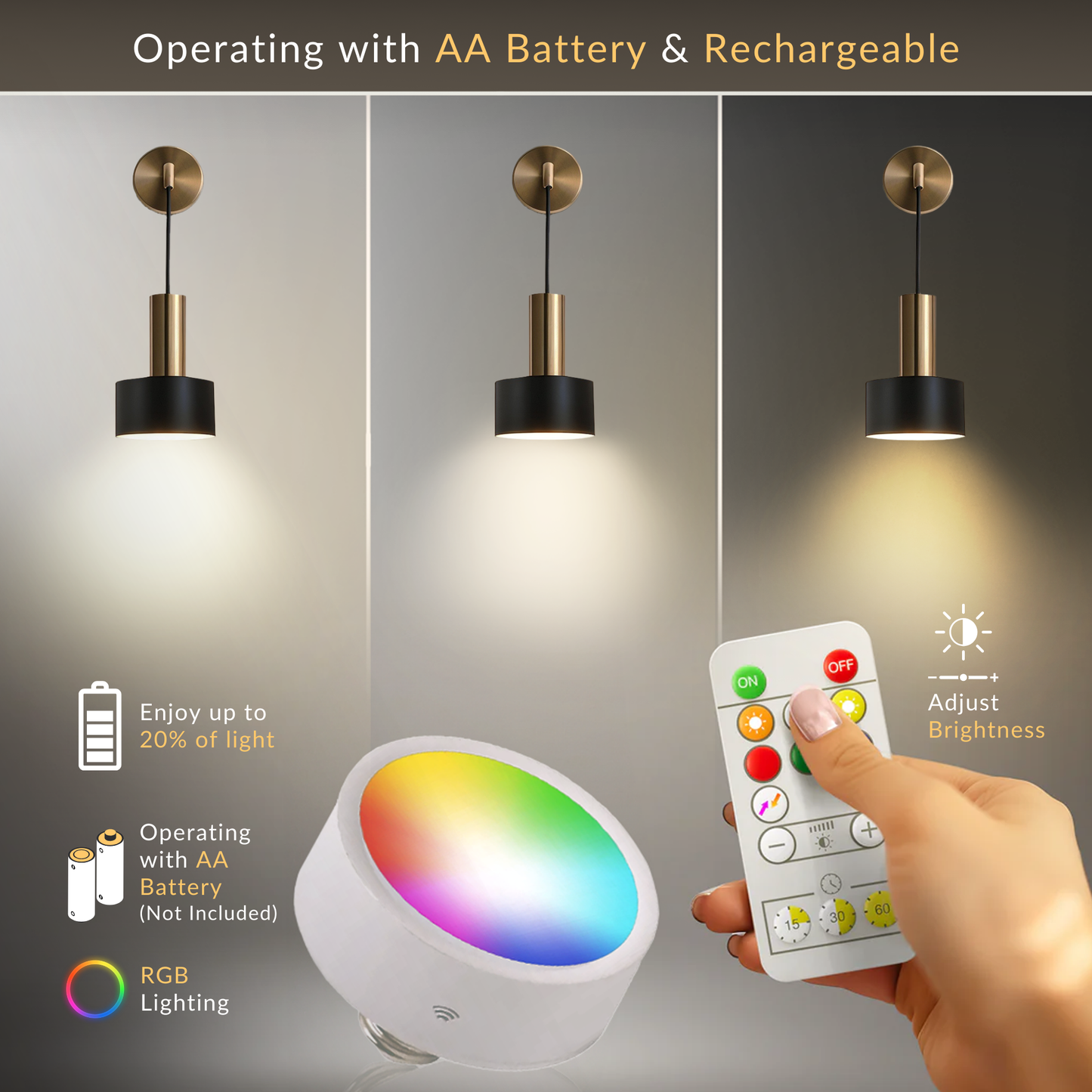 Anton™ Design Wandleuchte