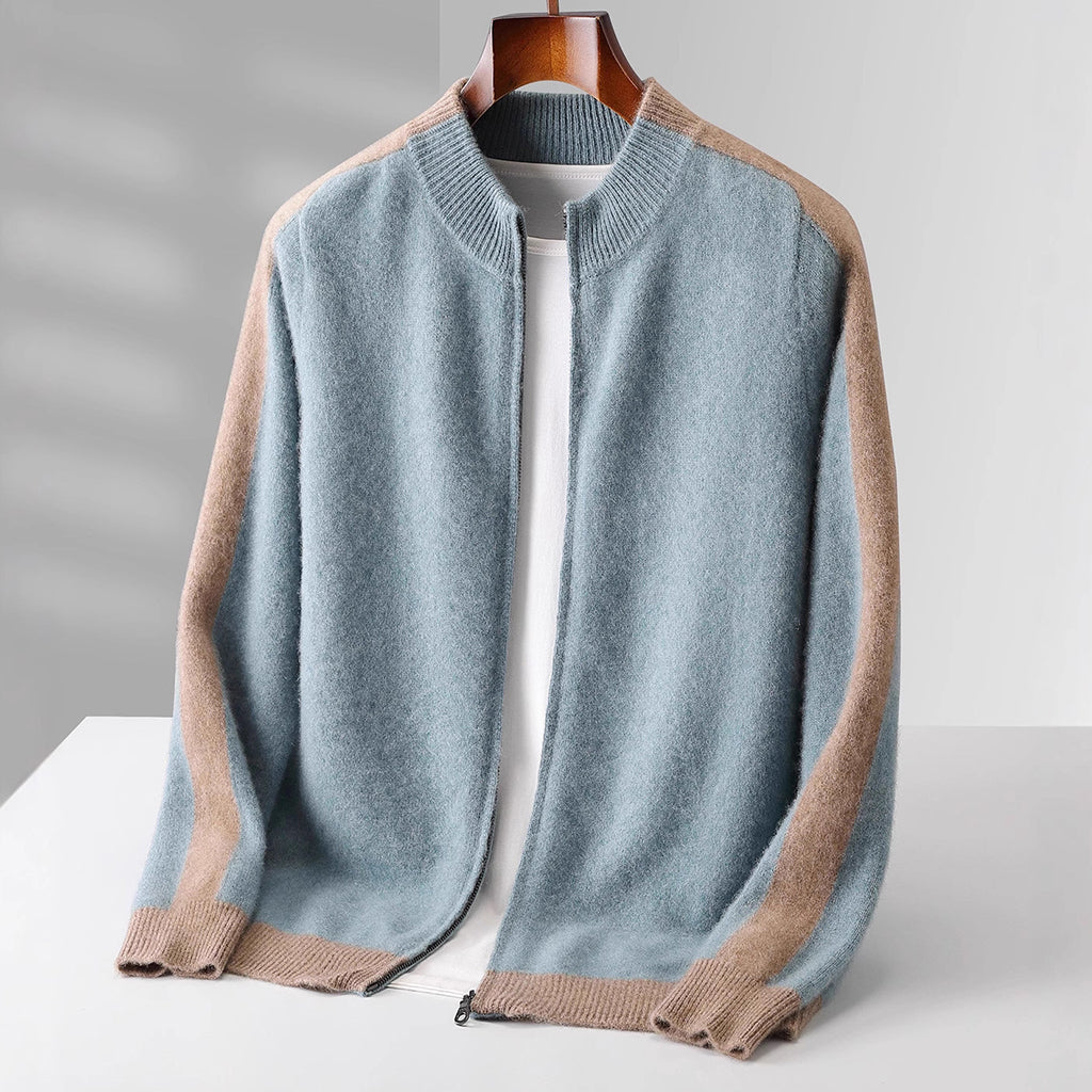 Maren™ Kontrast-Strickjacke