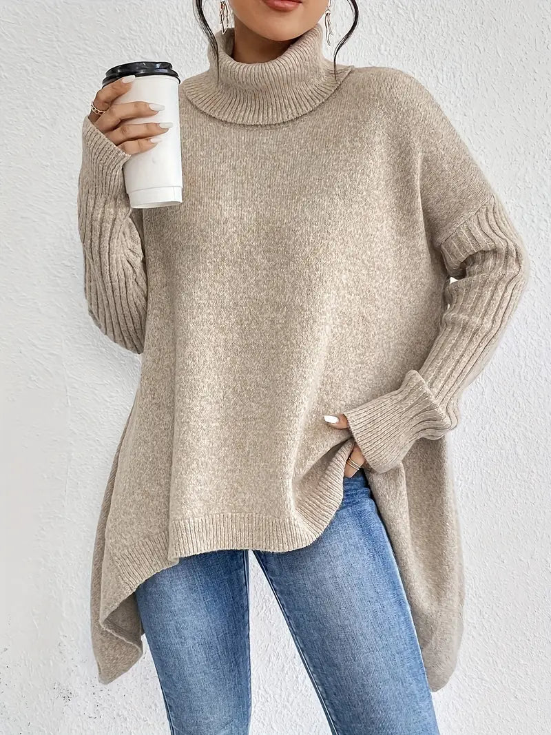 Isabelle™ Oversize-Rollkragenpullover