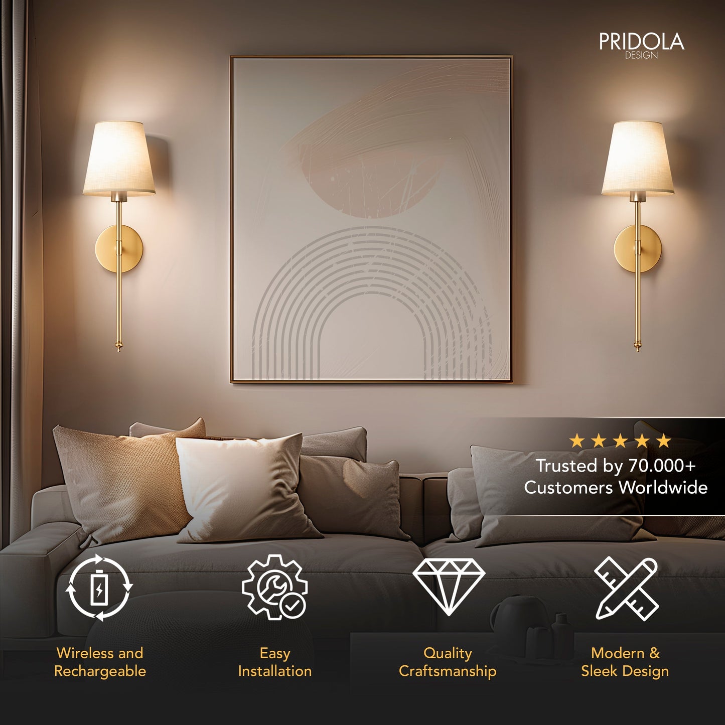 Elias™ Wandleuchte