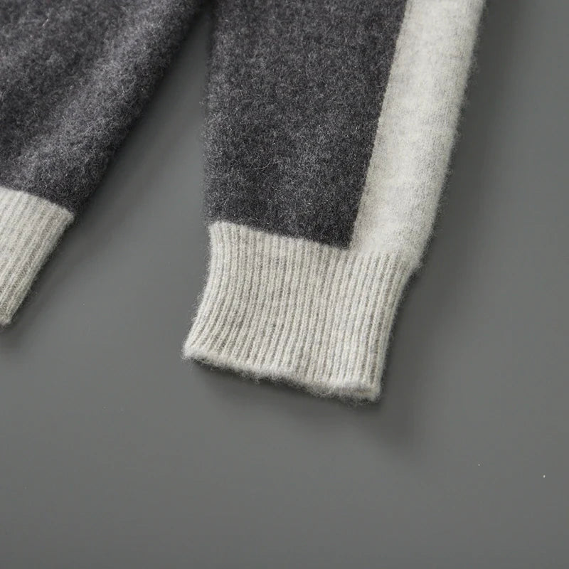 Maren™ Kontrast-Strickjacke