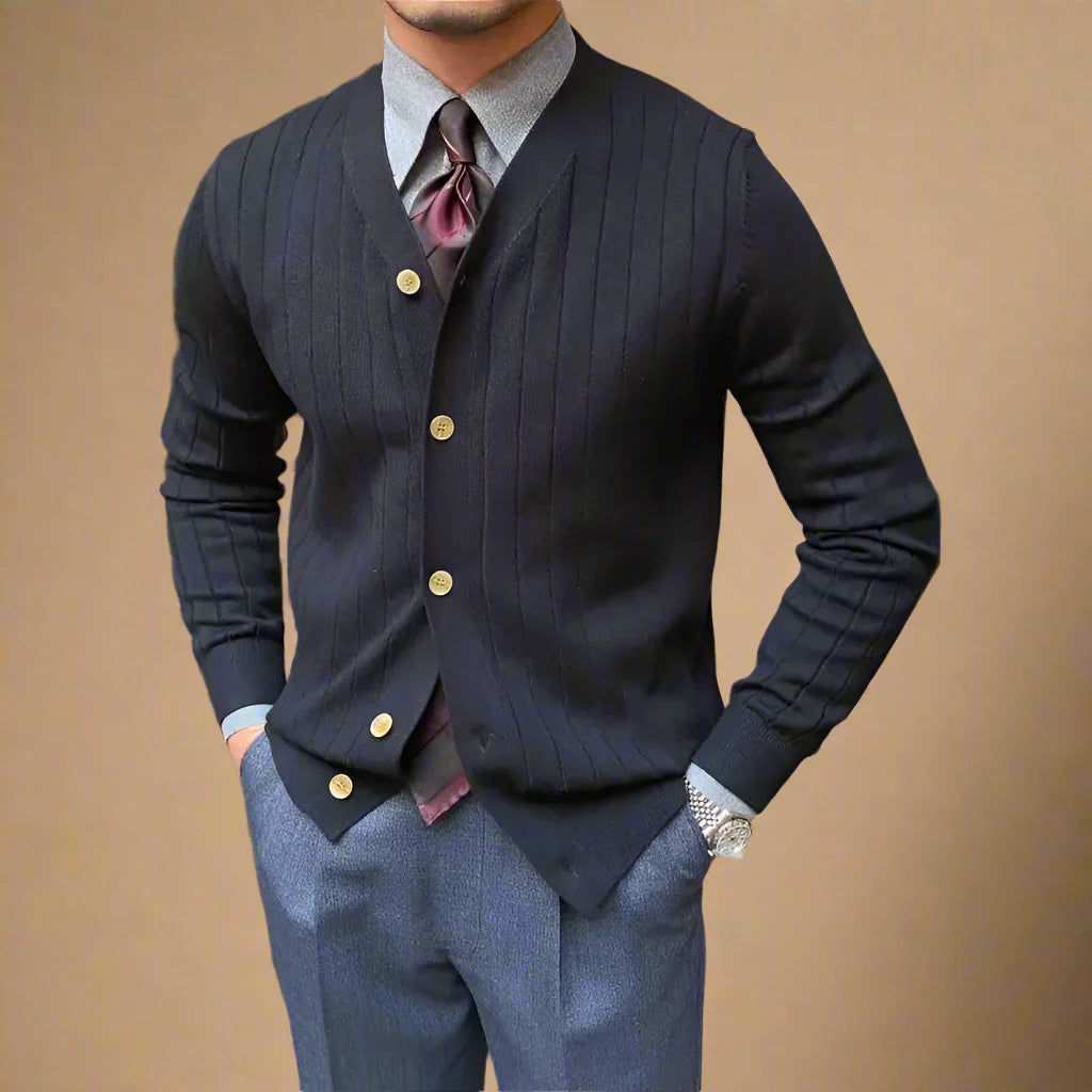 Henrik™ Feinstrick-Cardigan