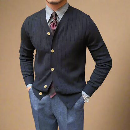 Henrik™ Feinstrick-Cardigan