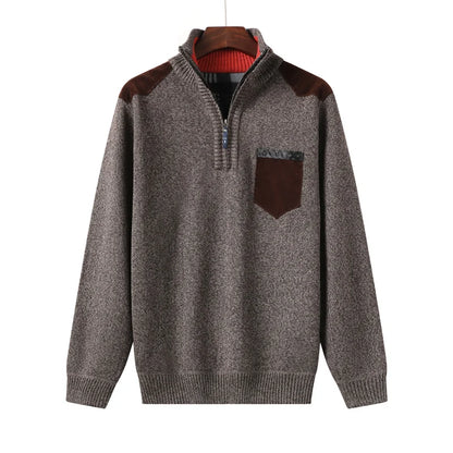 Hermann™ Viertelzip-Pullover