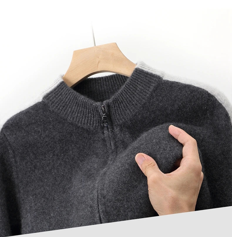 Maren™ Kontrast-Strickjacke